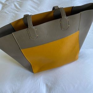 Anthropologie Miss Albright Terreno Leather Tote